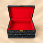 Blue 3-Layer Naqshi Trolley Jewelry Box | Decora Crafts