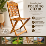 - Wooden Folding Chair