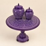 Wooden Naqshi Coffee Table and Jars Décor Set – Decora Crafts